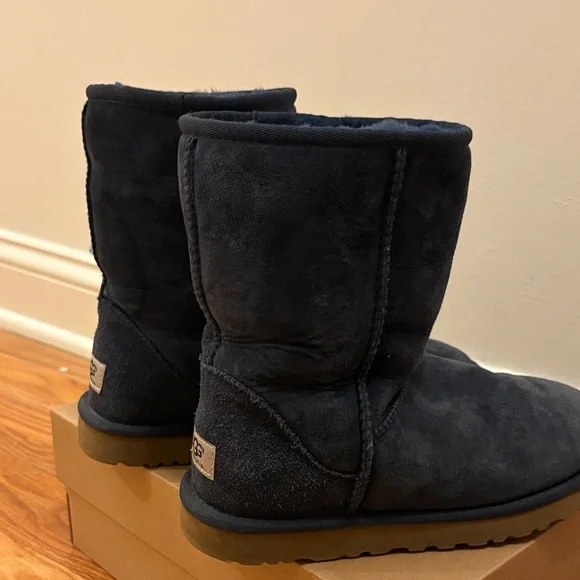UGG Navy Boots - Picture 3 of 5